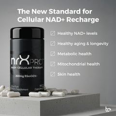 te USA nrXPRO capsules inside view showcases vegan formula designed for better bioavailability.