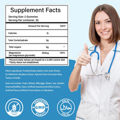 Tewuky gummies suitable for kids and adults for daily magnesium intake.