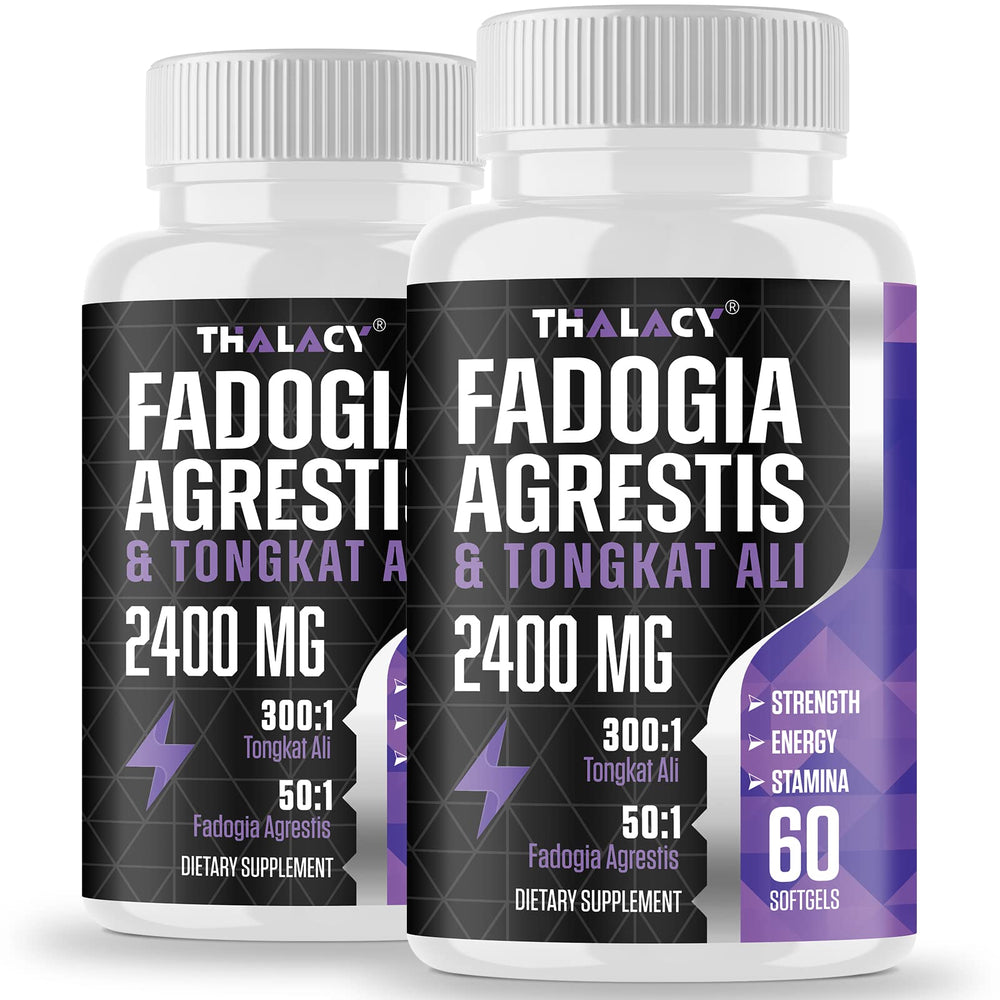 Thalacy bottle shows the 2400mg blend for athletic performance.