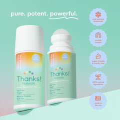 Thanks! Naturals Muscle Freeze Roll On 3-ounce travel size fits gym bags