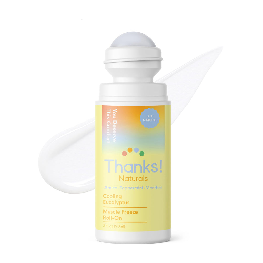 Thanks! Naturals Muscle Freeze Roll-On with eucalyptus for post-workout cooling.