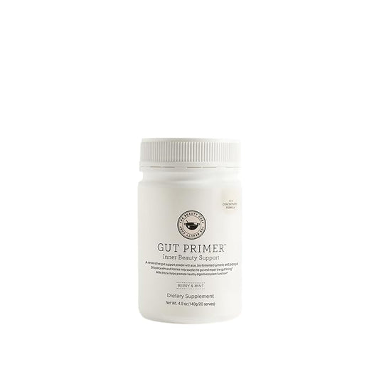 The Beauty Chef Gut Primer bottle front, a daily digestive support for gut health.