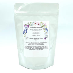 The Bloomin' Herb Shoppe valerian bulk bag shows resealable packaging for bulk orders.