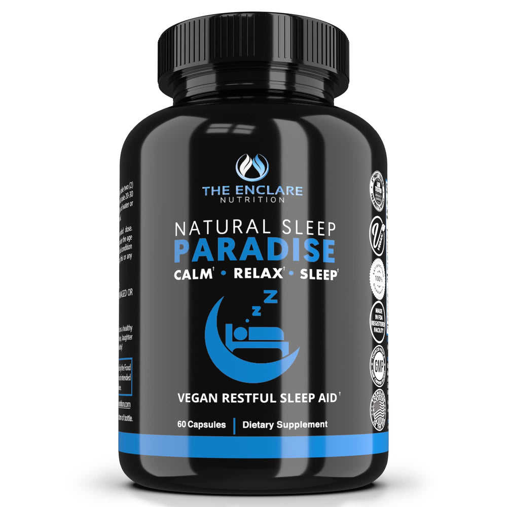 THE ENCLARE NUTRITION Melatonin 10mg bottle-front for natural sleep support