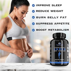 Label close-up of The Enclare Nutrition product, showing ingredients like CLA and melatonin.