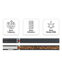 Closeup of emerald cigarettes showcases Indonesian cloves for rich flavor.