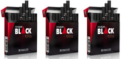 The Frugal Smoker Djarum Black Bliss Ruby front pack with cherry and clove aroma.