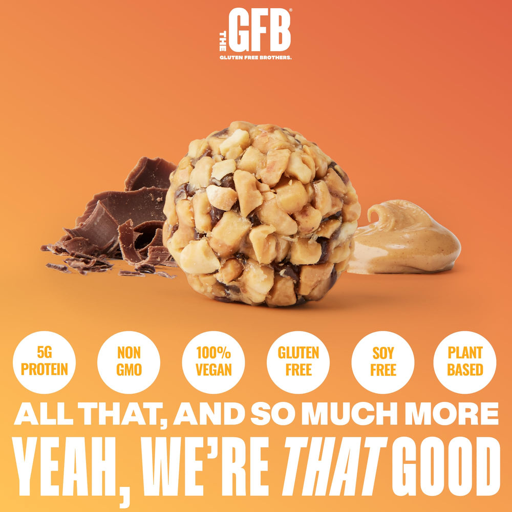 Vegan ingredients in The GFB bites highlighted for plant-based protein
