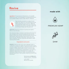 The Good Patch Revive wrist-application demonstrates discreet use after a night out.