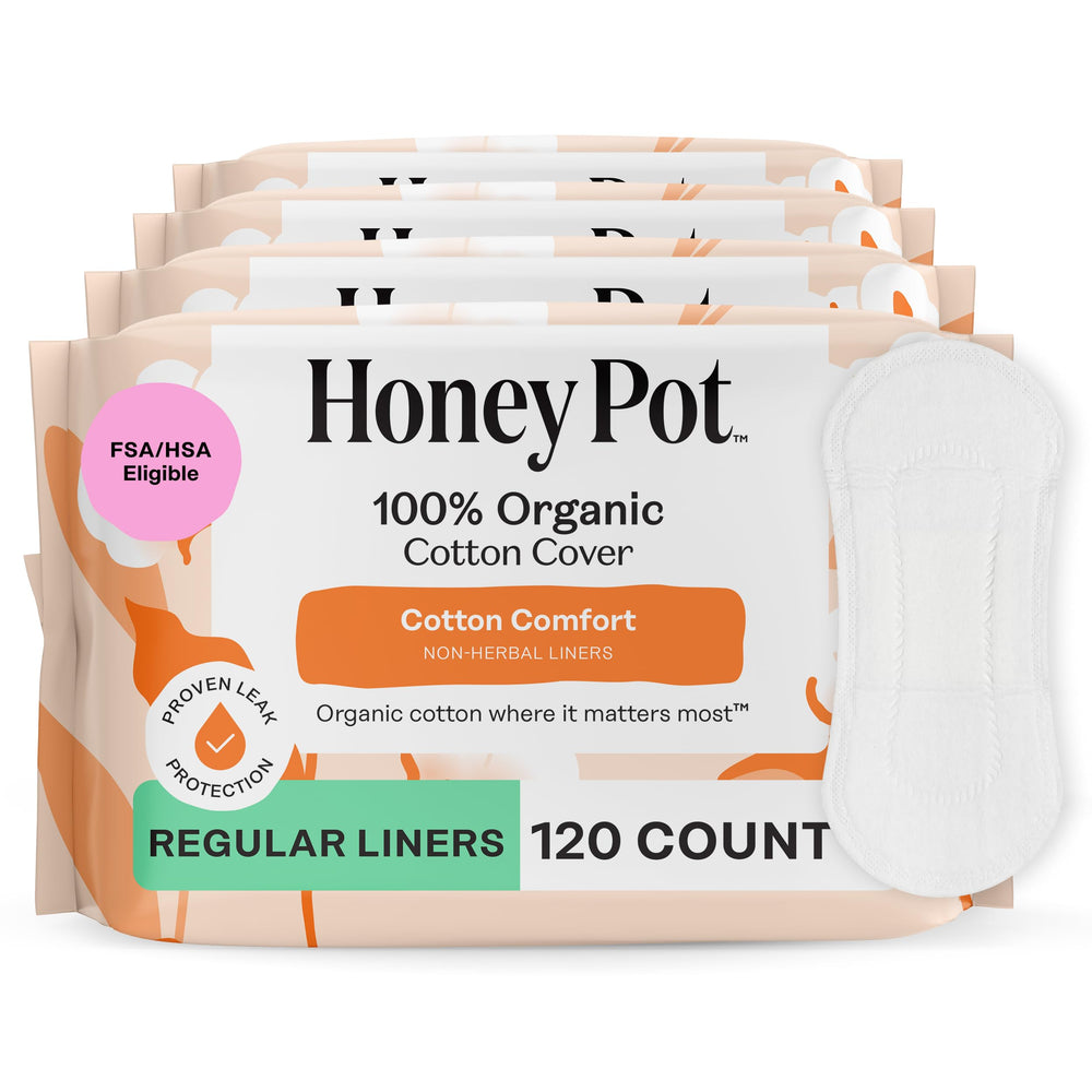 The Honey Pot non-herbal pantiliner cover for daily protection
