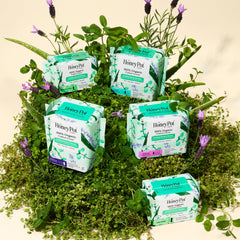 Founder Bea Dixon’s message reflecting the herbs-based approach to feminine care.