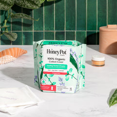 The Honey Pot founder Bea Dixon message image conveys herb-powered feminine care.