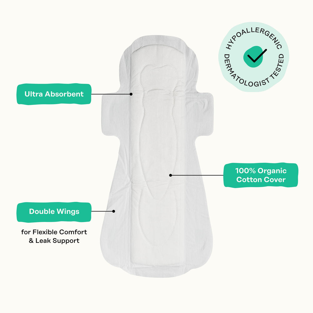 The Honey Pot pads infused with lavender, rose, aloe, and mint offer a cooling sensation.