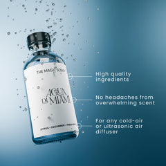 Aqua di Miami packaging with luxury hotel-inspired fragrance label