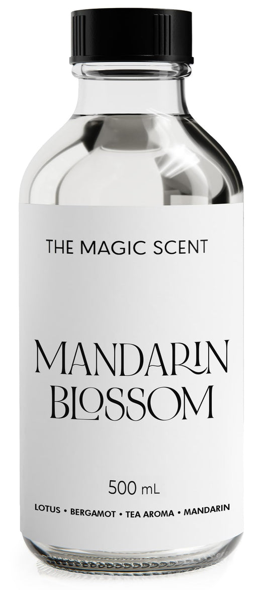 The Magic Scent Mandarin Blossom diffuser oil bottle for premium home scent