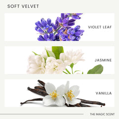 Jasmine-forward note visual hints at a refined evening ambience.