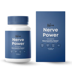The Nerve Brand Nerve Power 600mg bottle for daily nerve support
