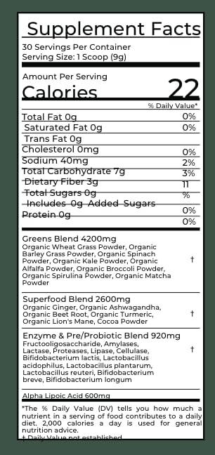 The Nerve Brand Neuropathy Superfood Blend tub with spoon signals easy daily mixing.
