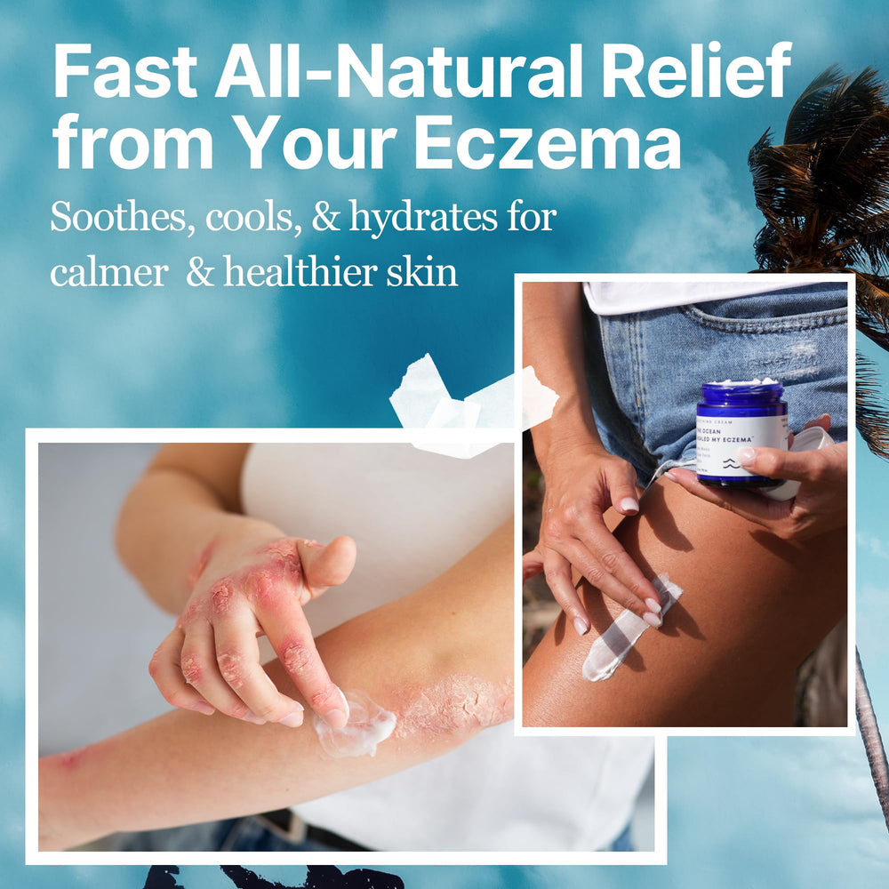 The Ocean Healed My Eczema colloidal oatmeal highlight for gentle itch relief