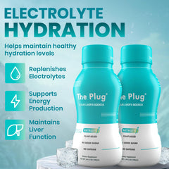 The Plug Liver Cleanse label close-up highlights kosher features