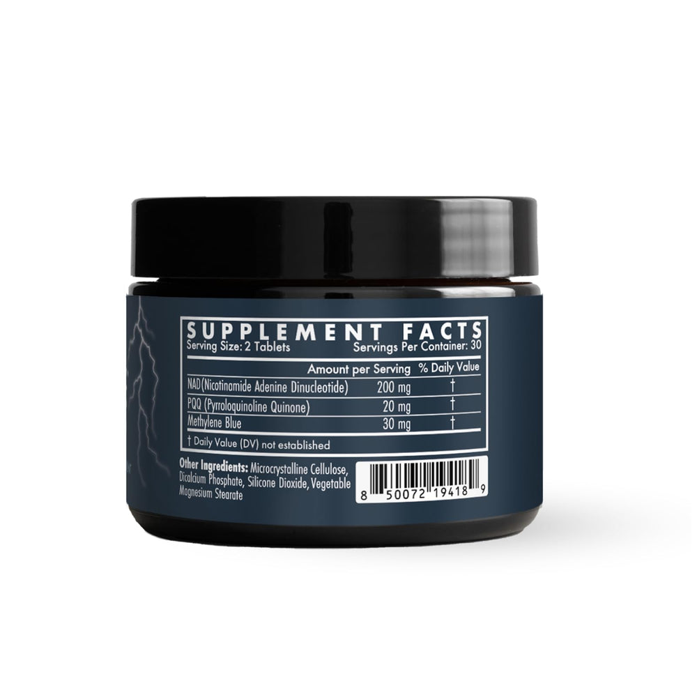 Recharge capsules closeup showing easy daily use and steady energy