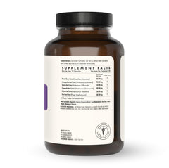 A close-up of Kava, Chamomile and Ashwagandha blend used in Restful Sleep.