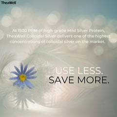 TheaWell vegan non-GMO seal indicates clean, plant-based ingredients.