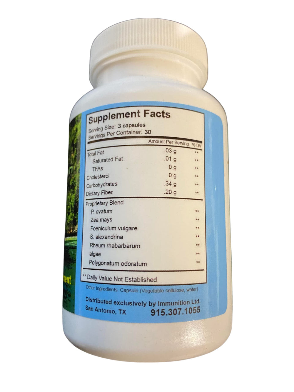 thedoctorwithin EXPEL capsules close-up highlighting plant-based detox for gentle colon cleansing