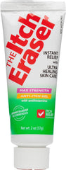 THEITCHERASER ingredients aloe vera tea tree oil highlight soothing botanical blend for skin.
