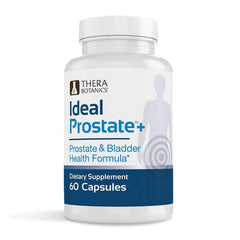 Therabotanics Ideal Prostate Plus bottle for daily use and urinary comfort.