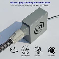 Theradaily CPAP cleaning kit contents displayed for easy tubing hygiene setup