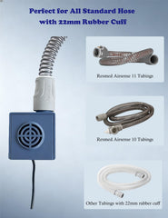 Theradaily CPAP hose dryer demonstrates compatibility with AirSense 10/11 hoses.