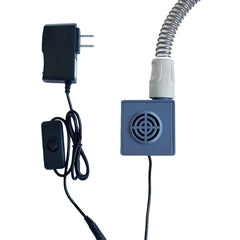 Theradaily CPAP hose dryer with on/off switch for quick, controlled drying.