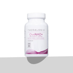 Theralogix OvaNAD+ 90-day supply packaging for long-term wellness routines.