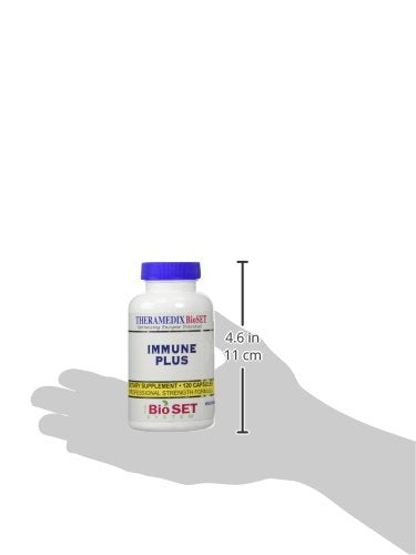 Theramedix BioSet Immune label detail showing ingredients and usage notes.