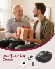 THERAZZAGGE fits up to men's size 14 and weighs 5.6 lb.