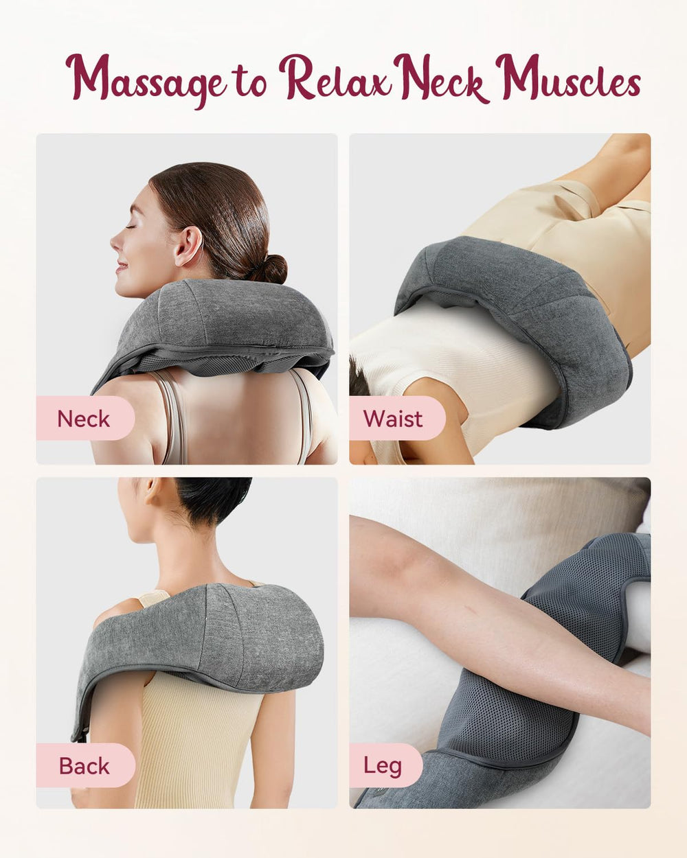 THERAZZAGGE soft-mesh-fabric enhances comfort during daily relaxation