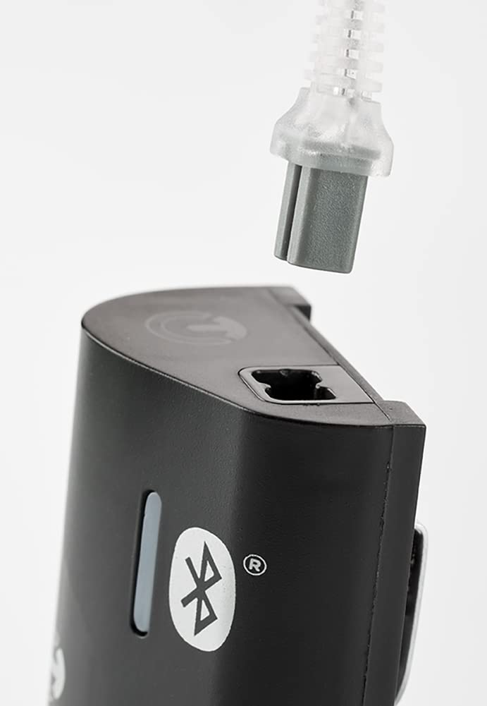 Therm-ic Bluetooth heat-control app view enables convenient remote temperature tuning.