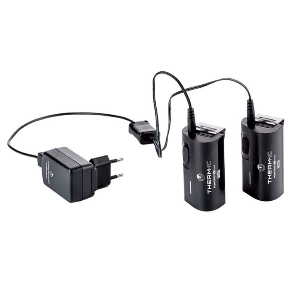 Therm-ic USB charging cable for Powergloves, keeps heated gear ready during chilly outings.