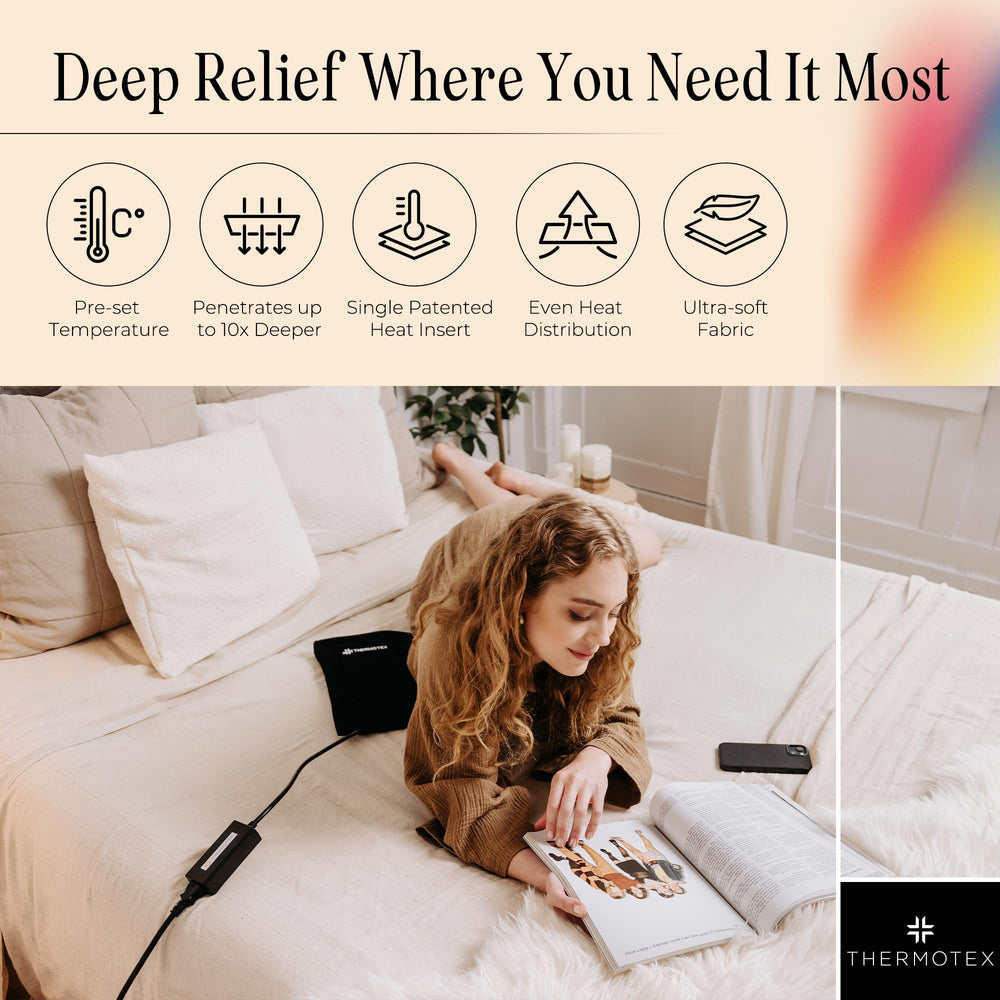 Thermotex Gold washable cover close-up for easy care