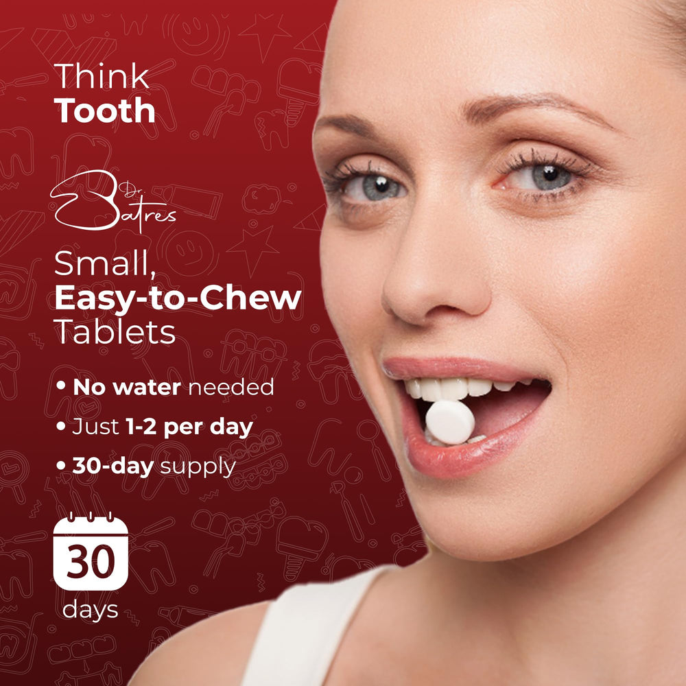 Think Tooth on-the-go use after meals or when brushing isn't possible