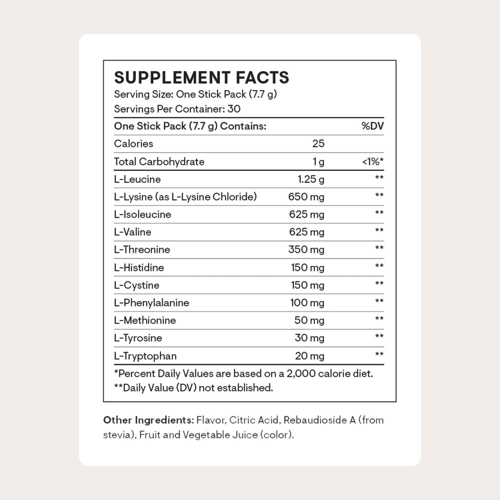 THORNE Amino Complex scoop in bottle shows convenient post-workout amino supplementation