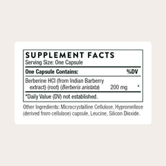 THORNE Berberine capsules ready to boost gut health and metabolic balance