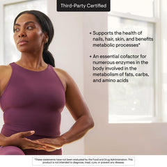 THORNE Biotin daily-use scene in routine.