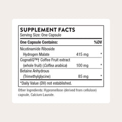 THORNE Brain Factors bottle side view shows label details and quality