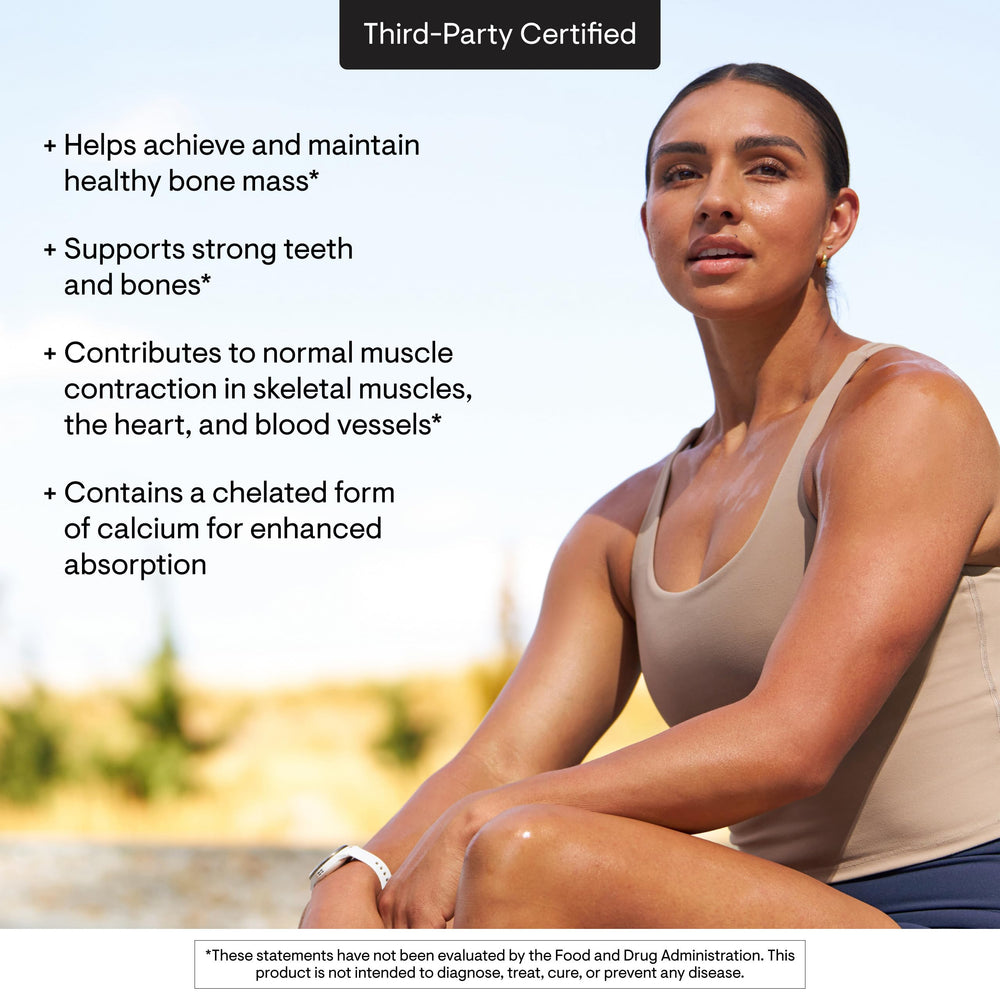 THORNE Calcium with DimaCal label gluten-free indicates a gluten-free formulation
