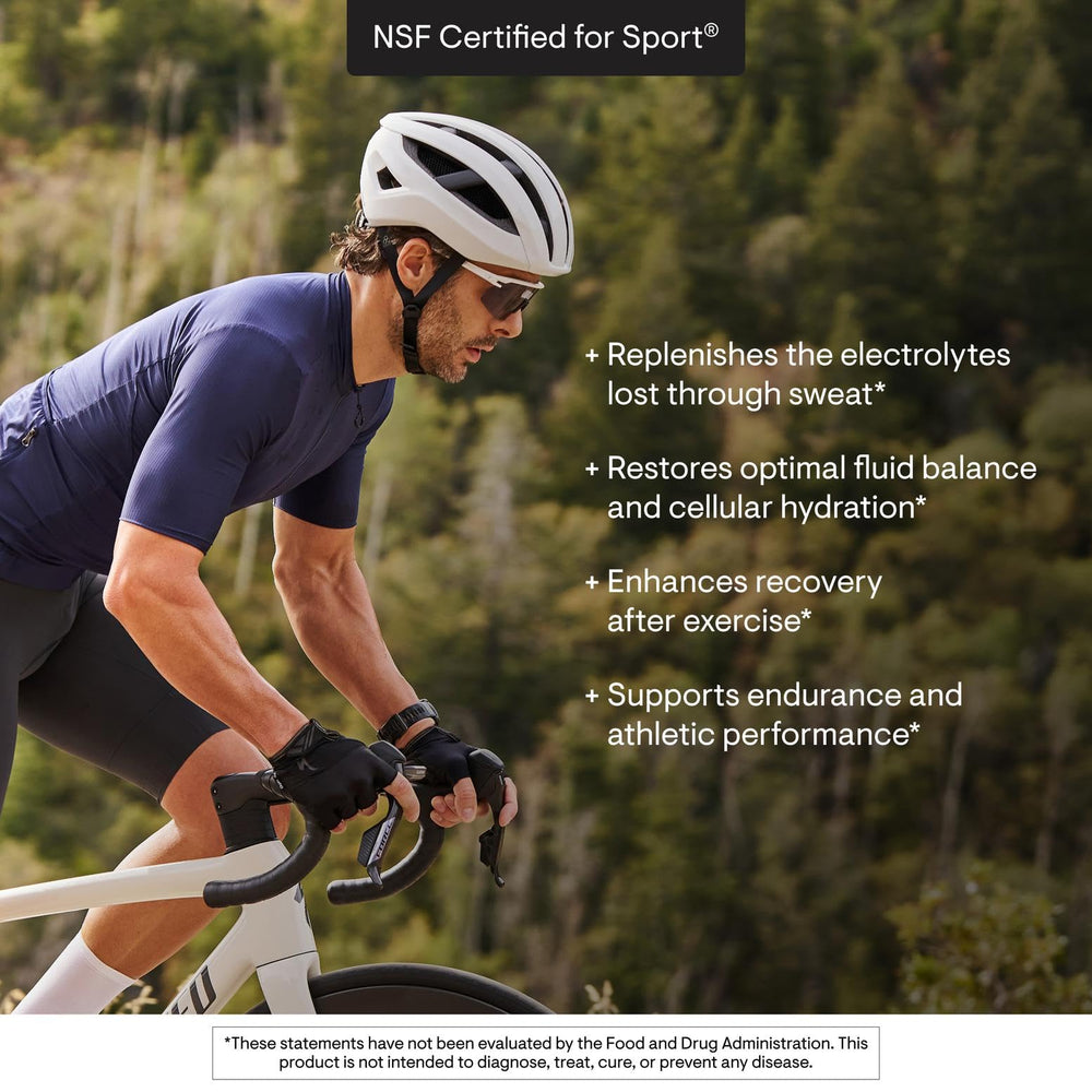 THORNE Daily Electrolytes NSF Certified for Sport logo on packaging