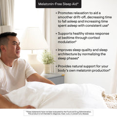 Thorne Deep Sleep Complex certification seal indicating verified contents and safety