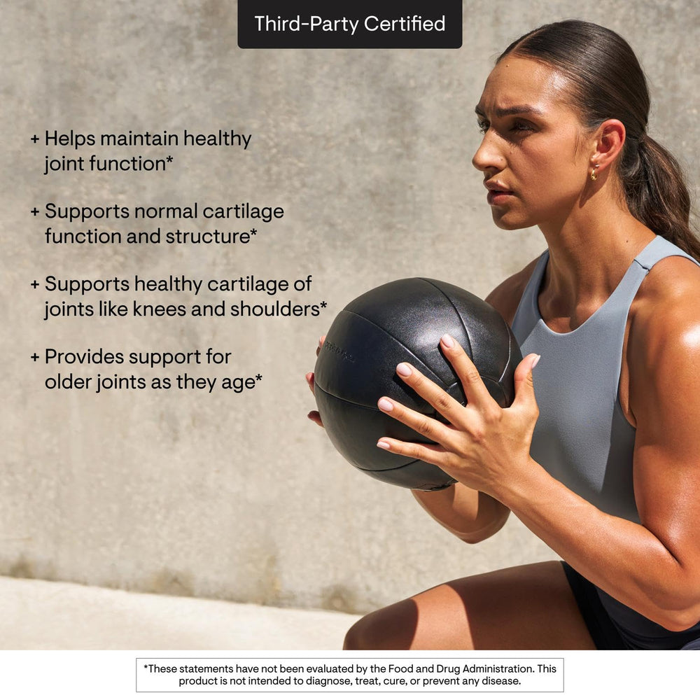 Athlete in training using Thorne supplement for joint mobility
