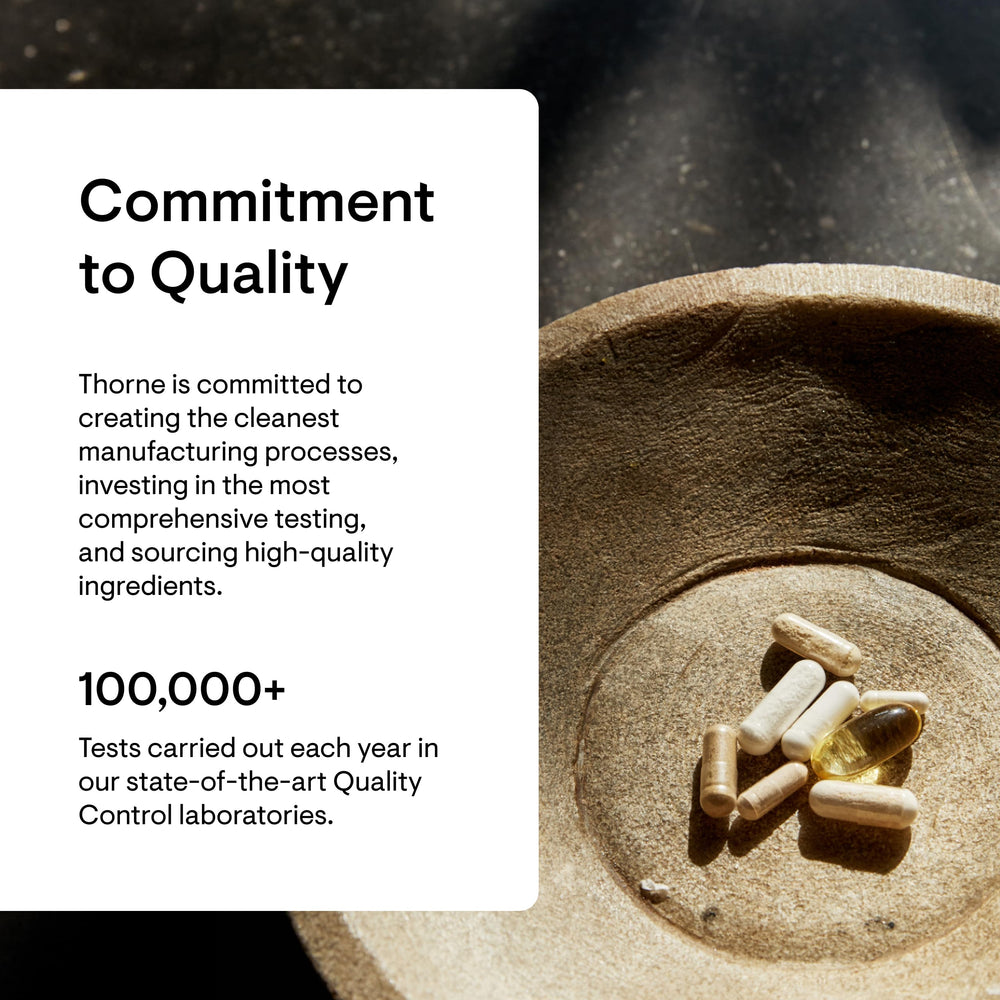 THORNE Super EPA third-party seal indicating certification